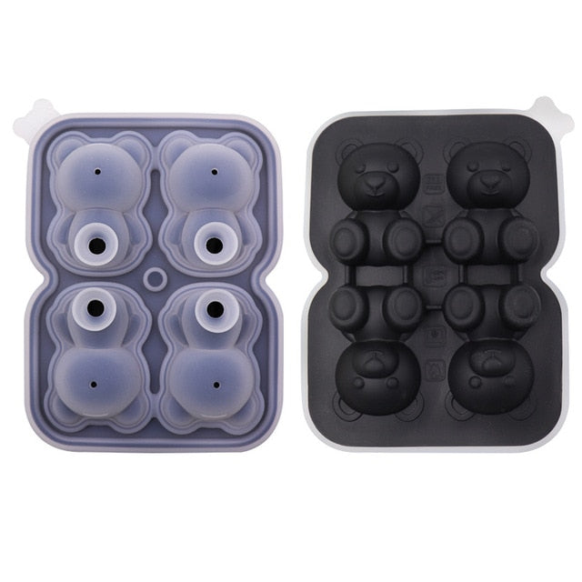Bear Silicone Ice Tray