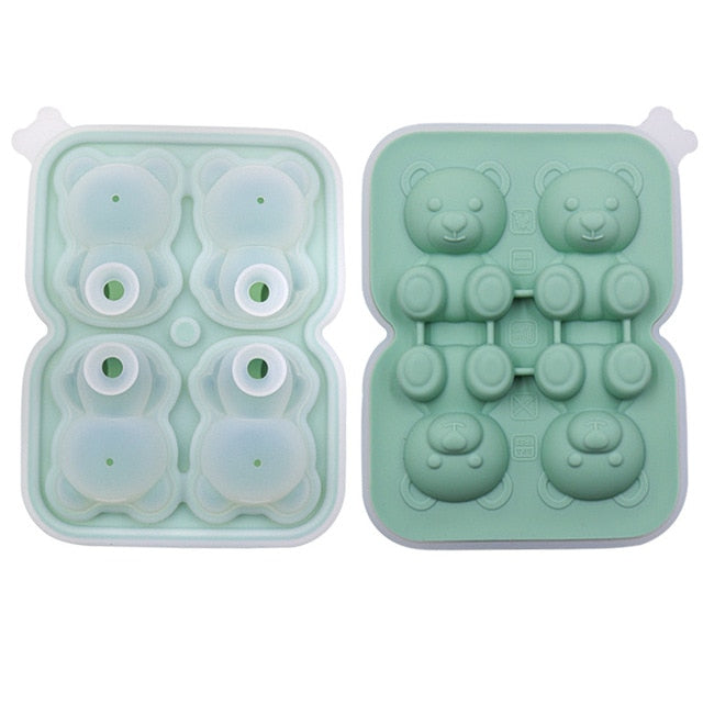 Bear Silicone Ice Tray