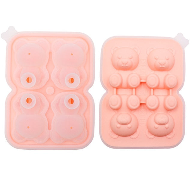 Bear Silicone Ice Tray