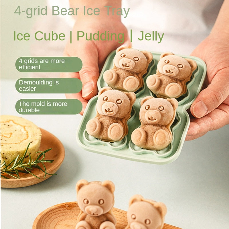 Bear Silicone Ice Tray