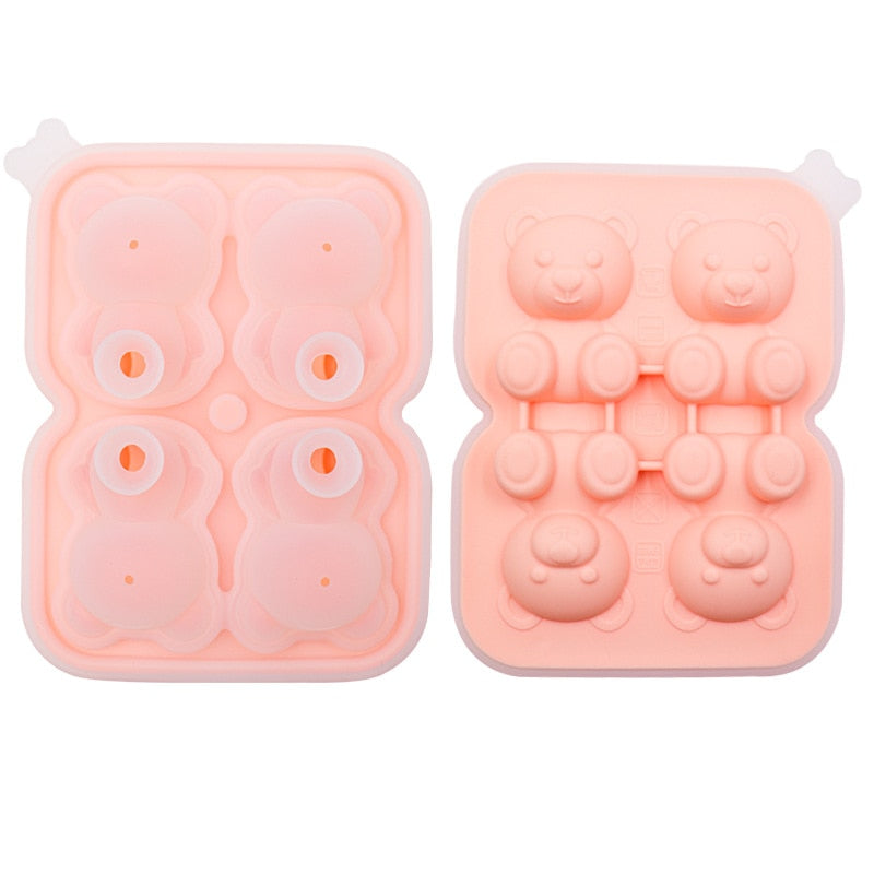 Bear Silicone Ice Tray